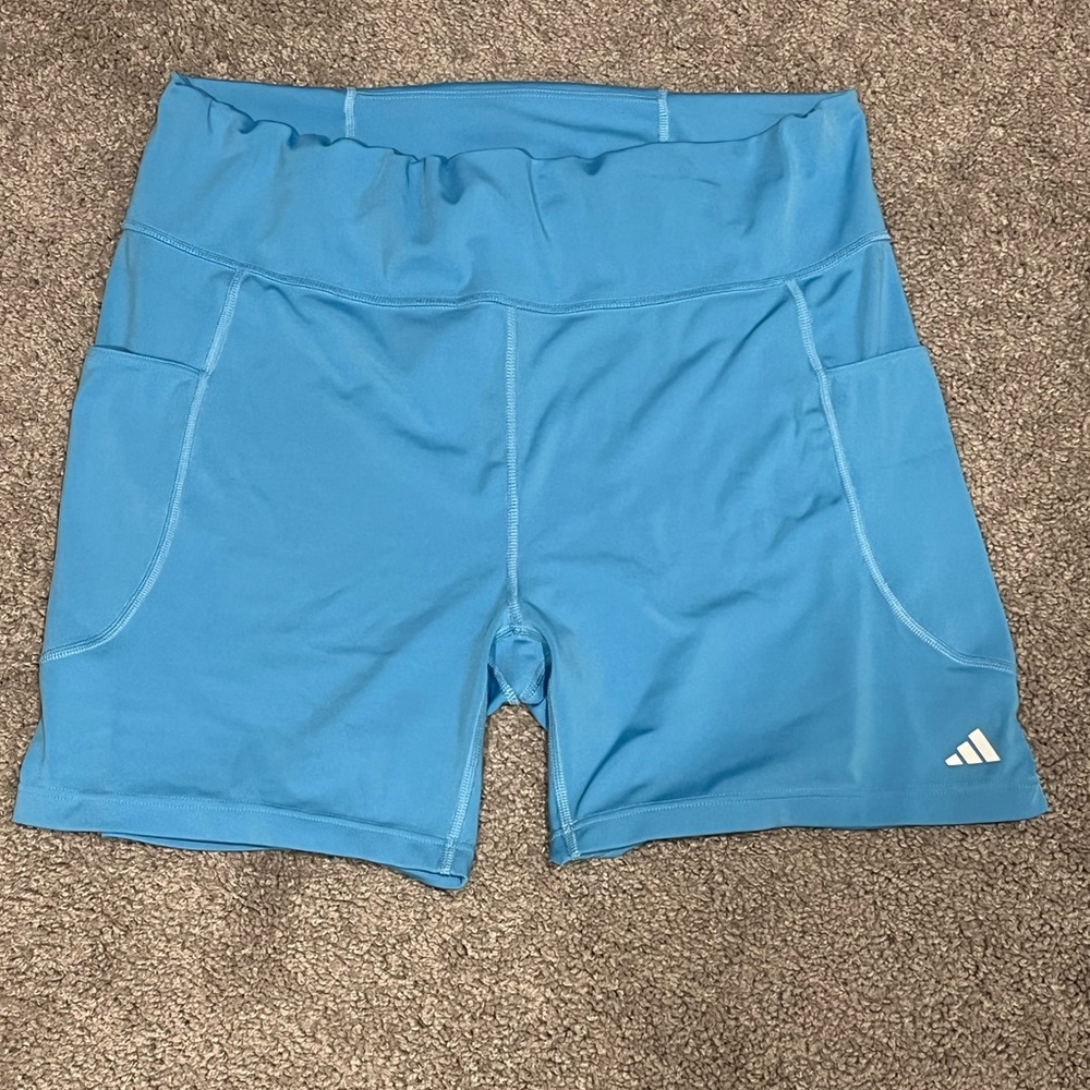 3/$20 Adidas Women's Athletic Blue Shorts